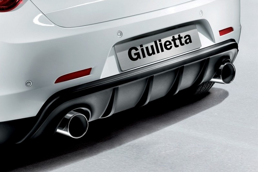 Diffuseur arrière Alfa Romeo Giulietta 2010-2020 5 portes bicorps ABS