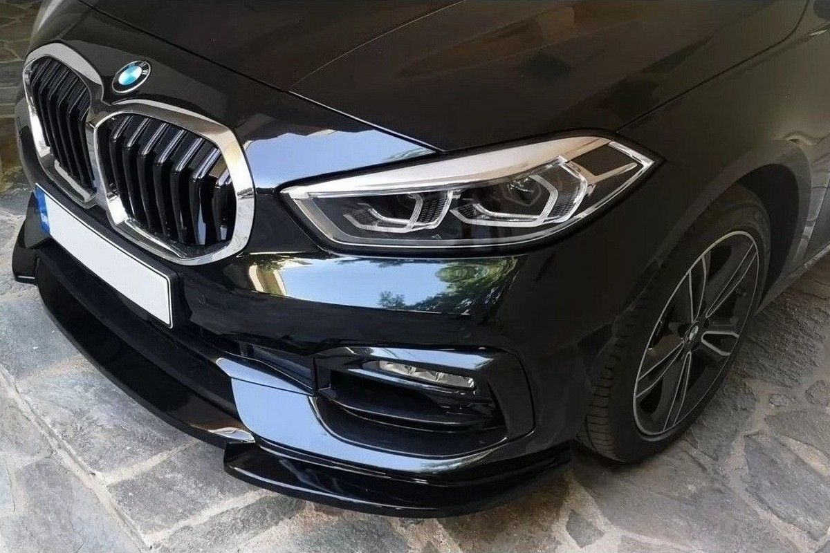 Front spoiler BMW 1 Series (F40) 2019-present 5-door hatchback ABS