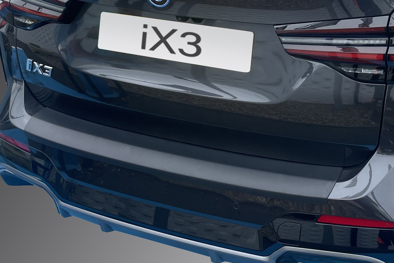Bumperbeschermer BMW iX3 (G08) 2020-heden ABS - matzwart