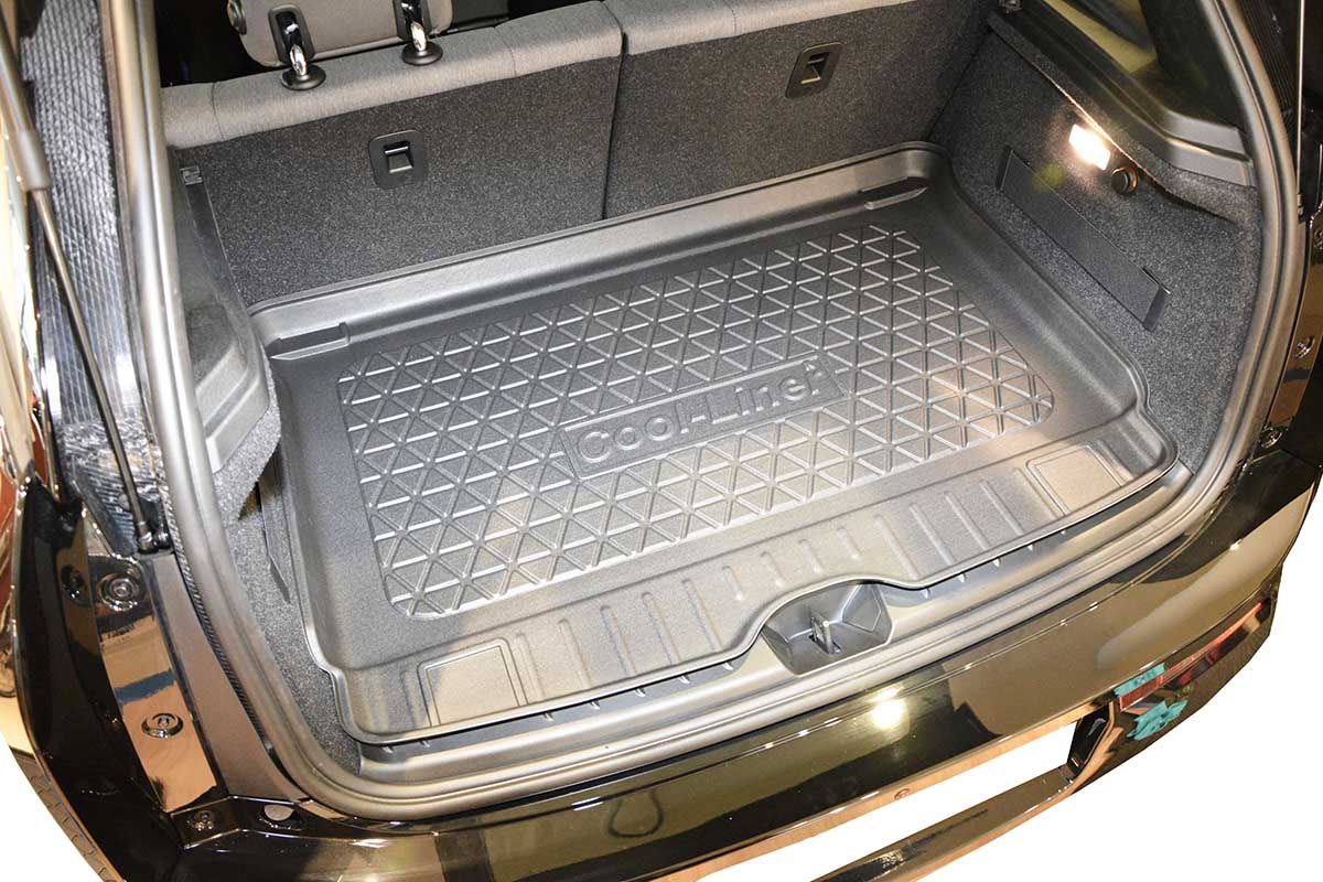 Boot mat BMW i3 (I01) 2013-present 5-door hatchback Cool Liner anti slip PE/TPE rubber
