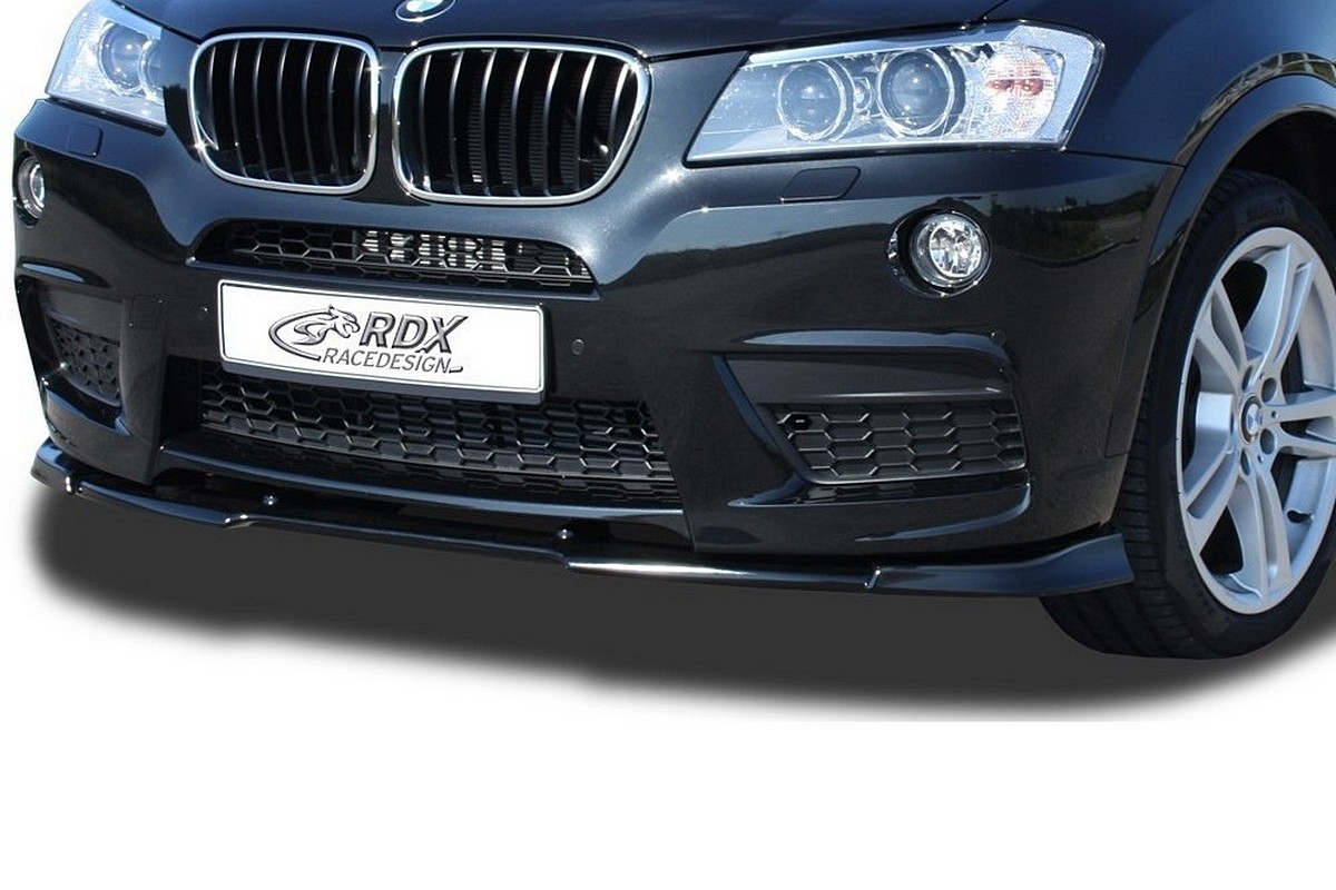Front spoiler BMW X3 (F25) 2010-2014 Vario-X PU