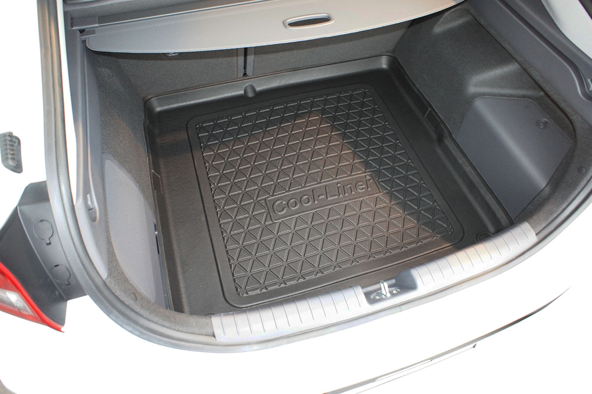 Boot mat Hyundai Ioniq 2016-2022 5-door hatchback Cool Liner anti slip PE/TPE rubber