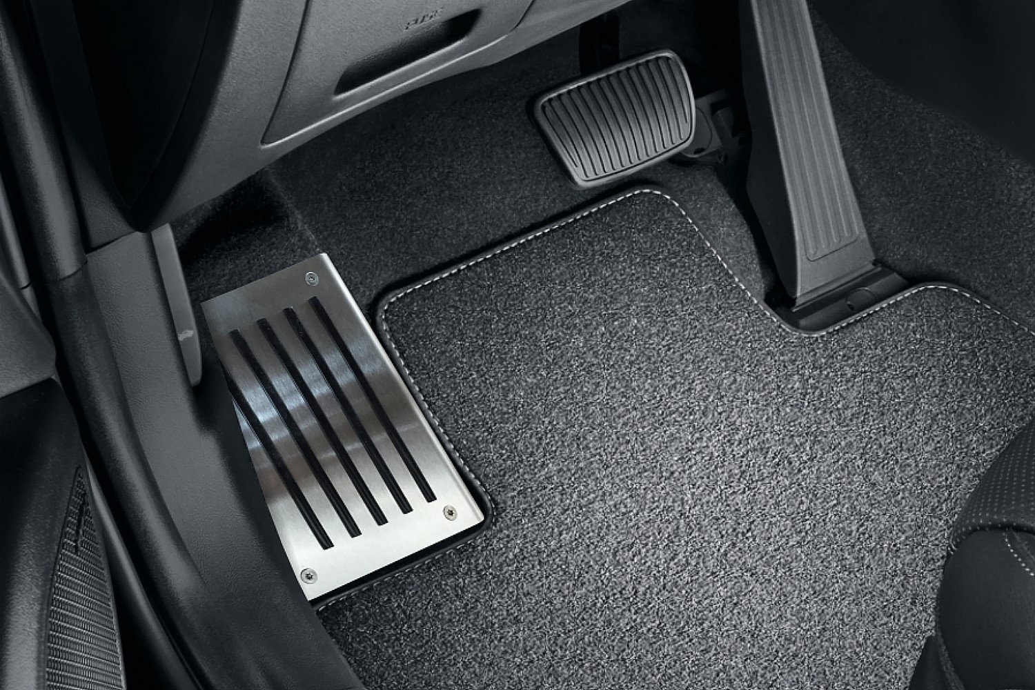 Garniture repose-pied Audi Tucson (NX4) 2020-présent acier inox brossé