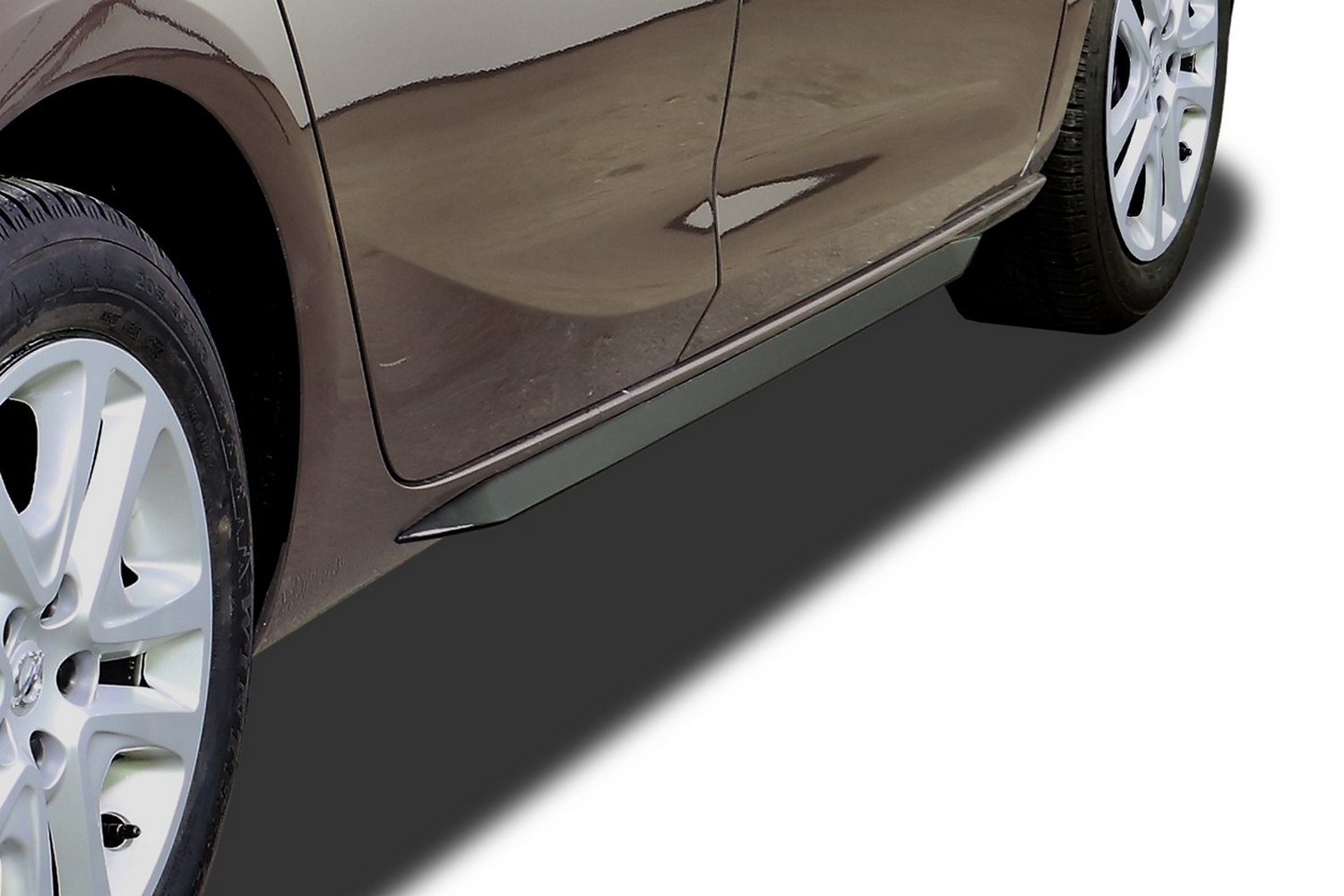 Side skirts Opel Astra K Sports Tourer 2015-2021 wagon &#34;Slim&#34; ABS