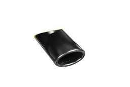 Exhaust trim steel carbon double pipe