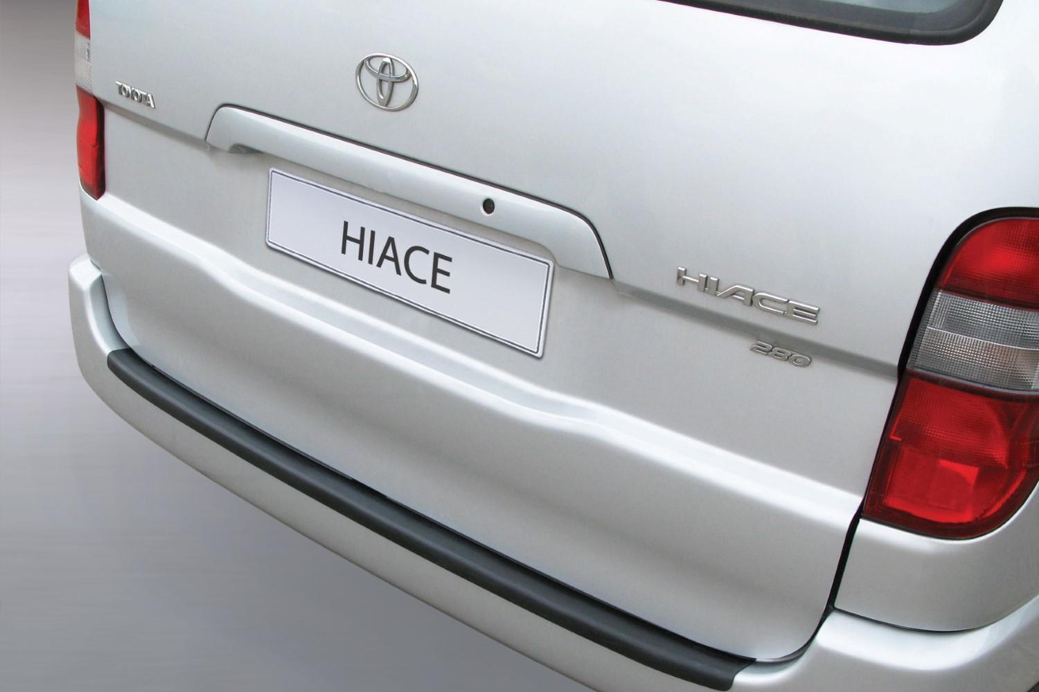 Protection de seuil de coffre Toyota Hiace 2004-présent ABS - noir mat