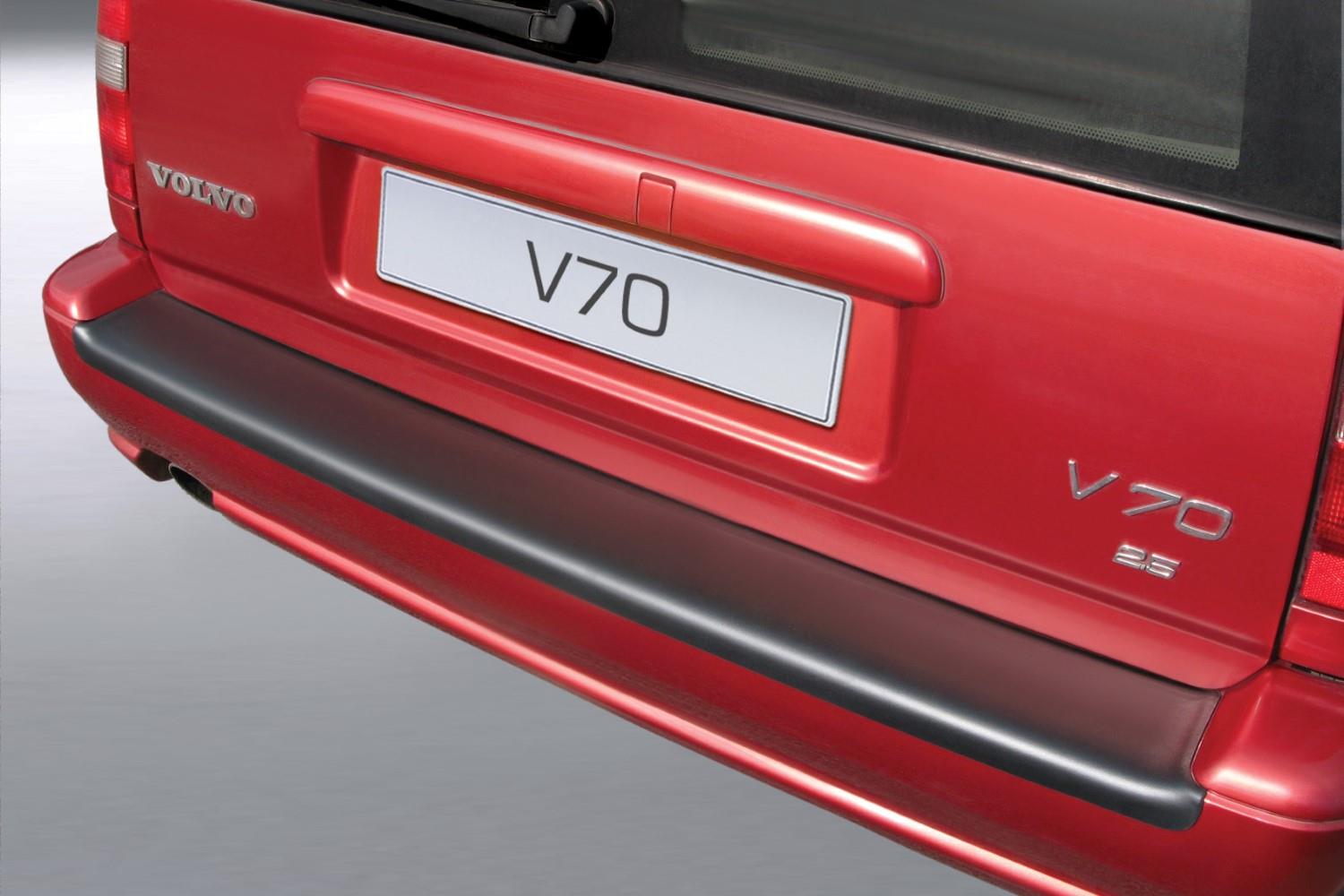 Bumperbeschermer Volvo V70 (L) 1996-2000 wagon ABS - matzwart
