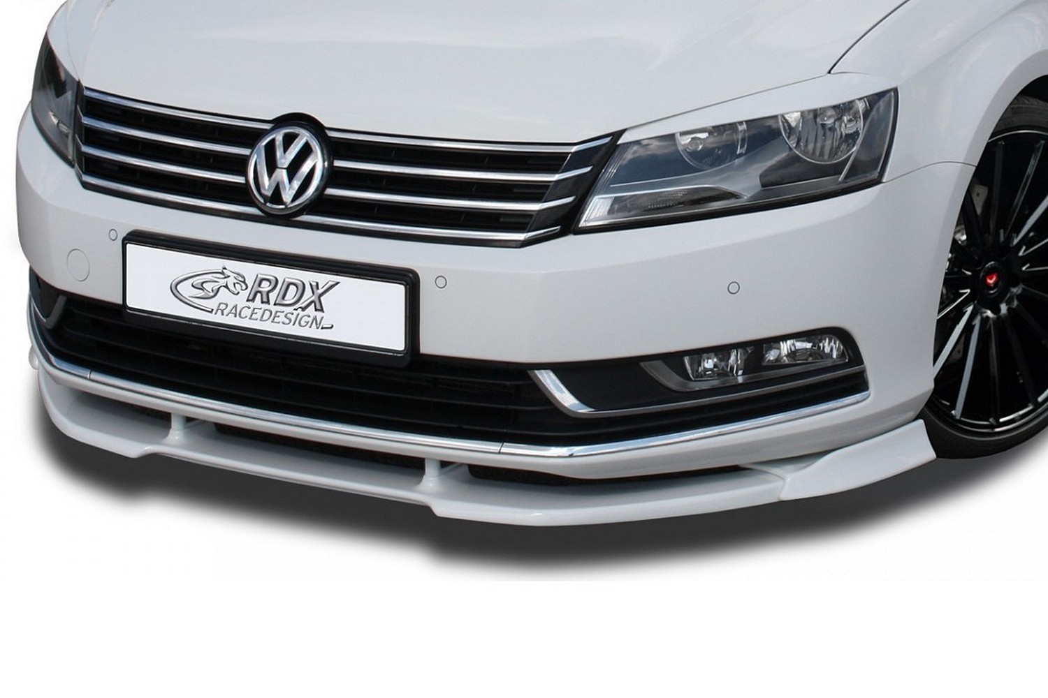 Voorspoiler Volkswagen Passat (B7) 2010-2014 4-deurs sedan Vario-X PU
