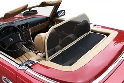 Convertible wind deflectors