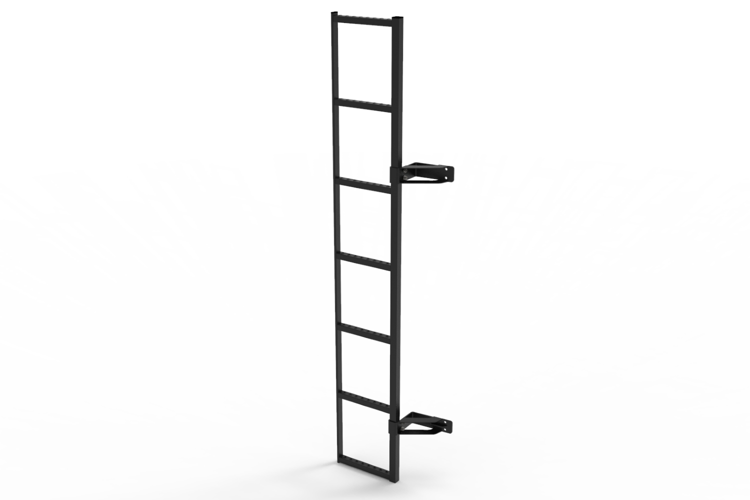 Door ladder suitable for Mercedes-Benz Sprinter (W906) 2006-2018 hinge mounting 180° black