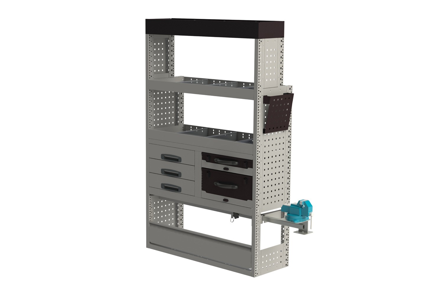 Bedrijfswageninrichting - 1014 x 360 x 1645 Premium