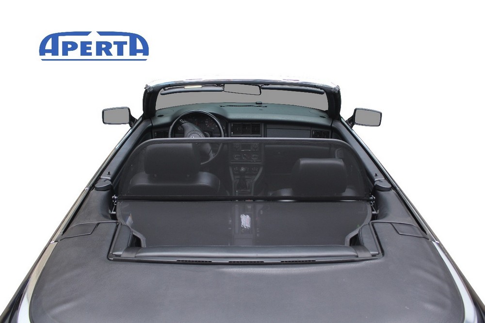 AUD180CD Cabriolet wind deflector Audi 80 (B4) 1991-1996 Black (2)