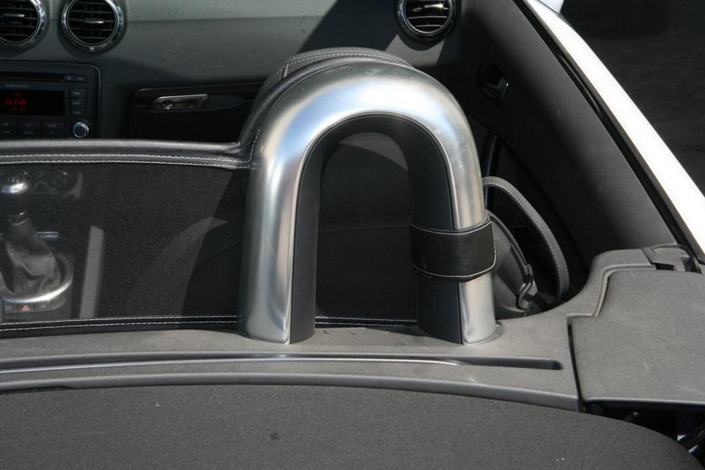 AUD1TTCD Cabriolet wind deflector Audi TT Roadster (8J) 2006-2014 Black (4)