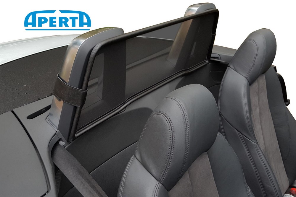 AUD5TTCD Cabriolet wind deflector Audi TT (8S) 2014-present Black (2)