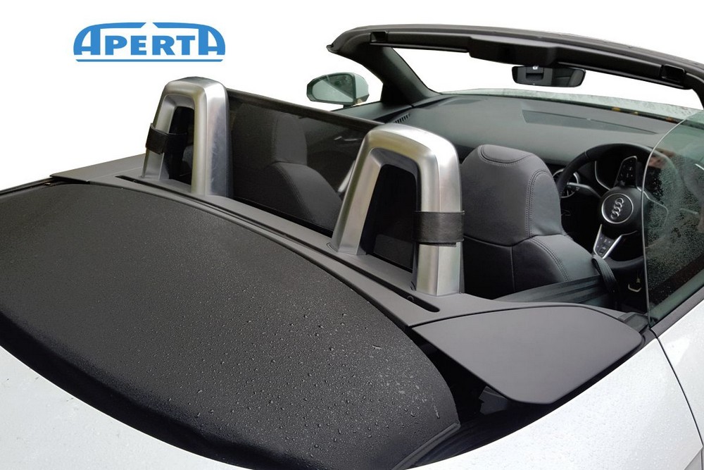 AUD5TTCD Cabriolet wind deflector Audi TT (8S) 2014-present Black (3)