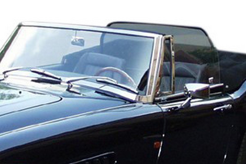 AUS13000CD Cabriolet wind deflector Austin-Healey 3000 Sports Convertible (BJ7 & BJ8) 1959-1967 Black (4)