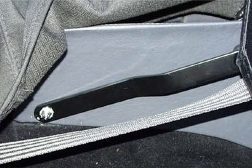 Filet coupevent AustinHealey 3000 Sports Convertible (BJ7 & BJ8) Noir