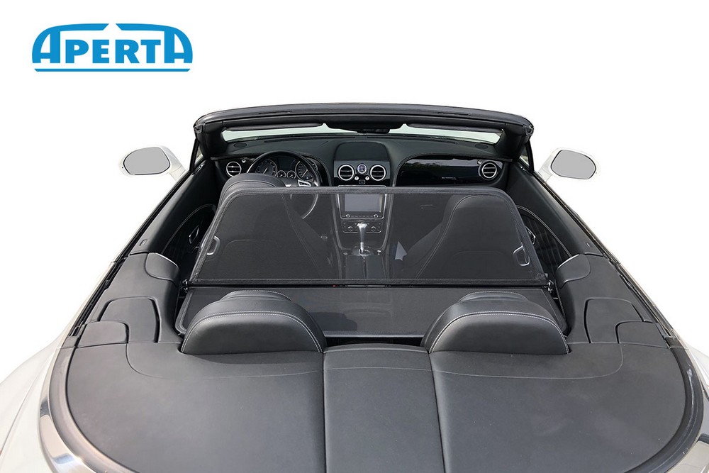 BEN1COCD Cabriolet wind deflector Bentley Continental GTC II 2012-present Black (10)