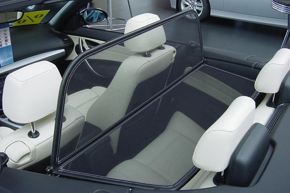 BMW11SCD Cabriolet wind deflector BMW 1 Series Cabriolet (E88) 2008-2013 Black (5)