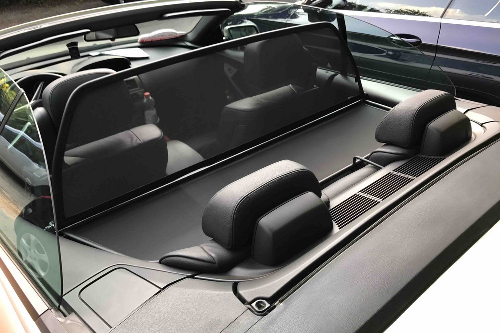 BMW16SCD Cabriolet wind deflector BMW 6 Series Cabriolet (E64) 2003-2010 Black (9)