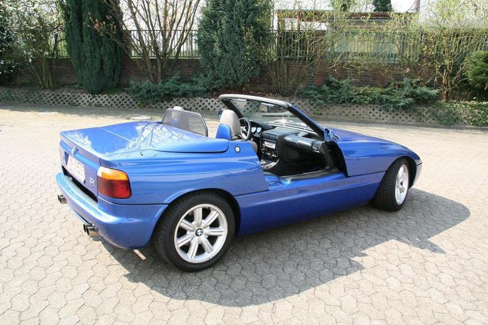 BMW1Z1CD Cabriolet wind deflector BMW Z1 (E30) 1988-1991 Black (7)