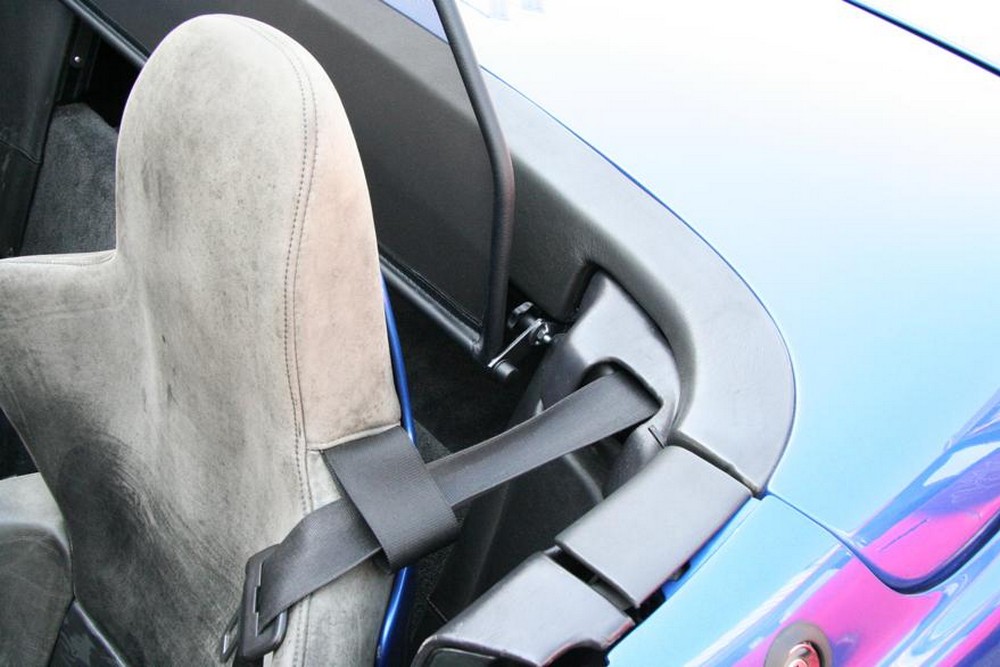 BMW1Z1CD Cabriolet wind deflector BMW Z1 (E30) 1988-1991 Black (8)