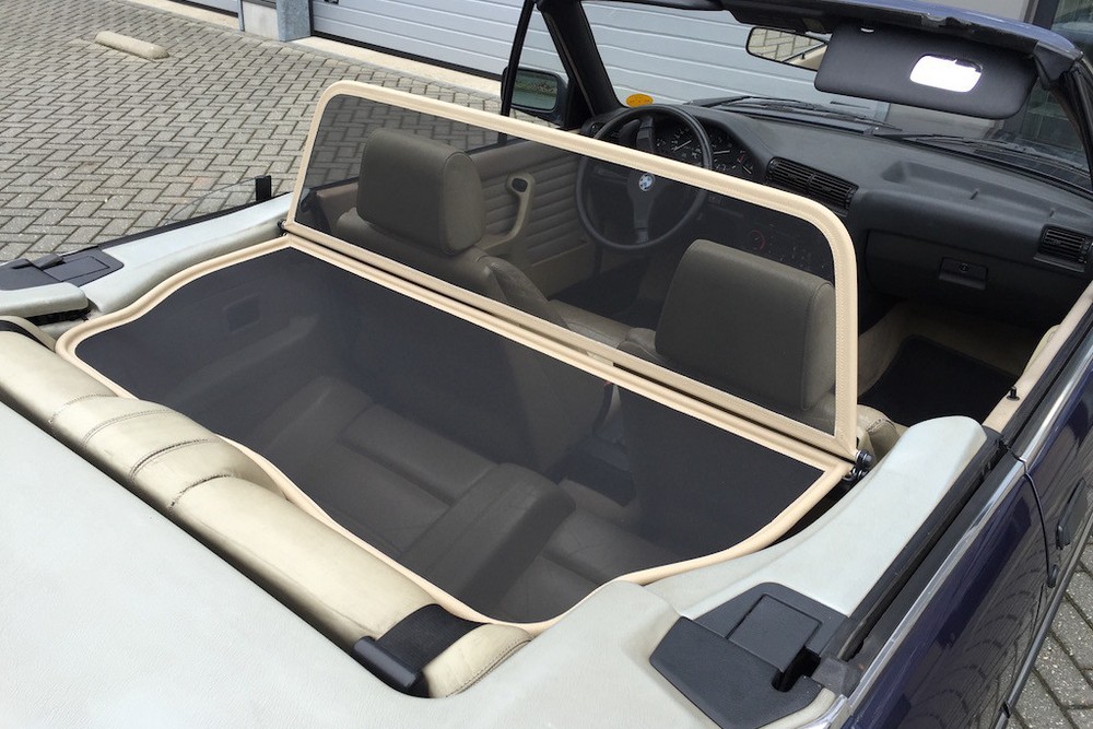 BMW23SCD Cabriolet wind deflector BMW 3 Series Cabriolet (E30) 1982-1992 Beige (4)