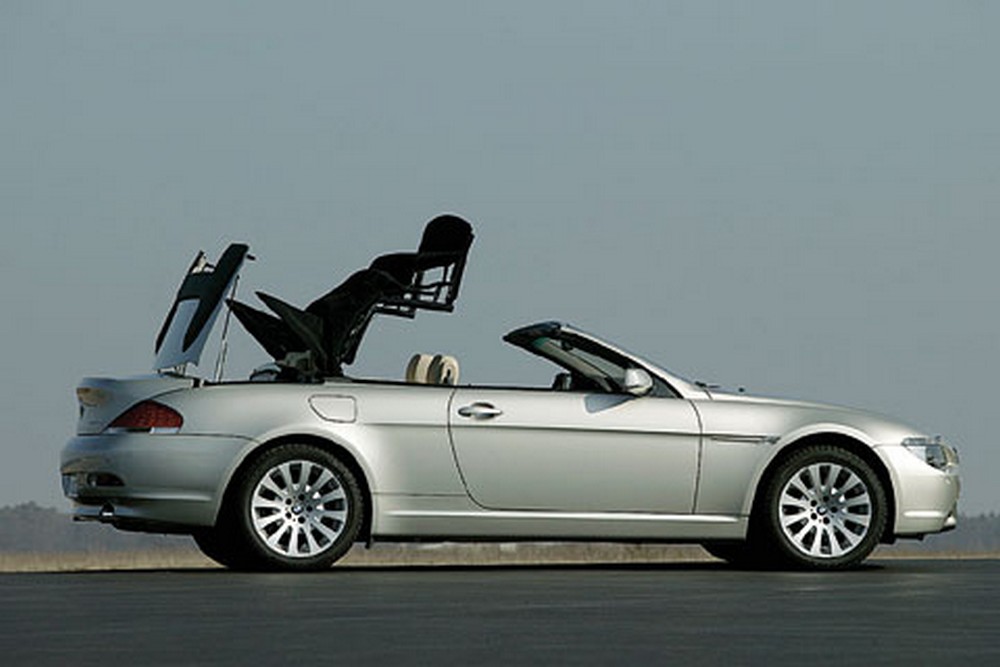 BMW26SCD Cabriolet wind deflector BMW 6 Series Cabriolet (E64) 2003-2010 Beige (2)