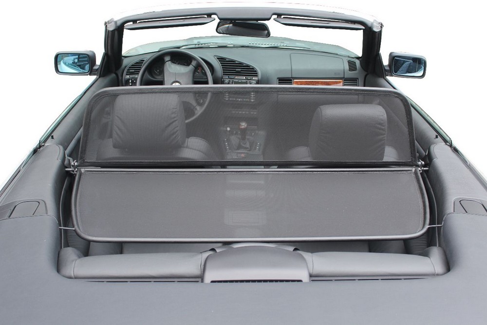 BMW33SCD Cabriolet wind deflector BMW 3 Series Cabriolet (E36) 1993-1999 Black (3)