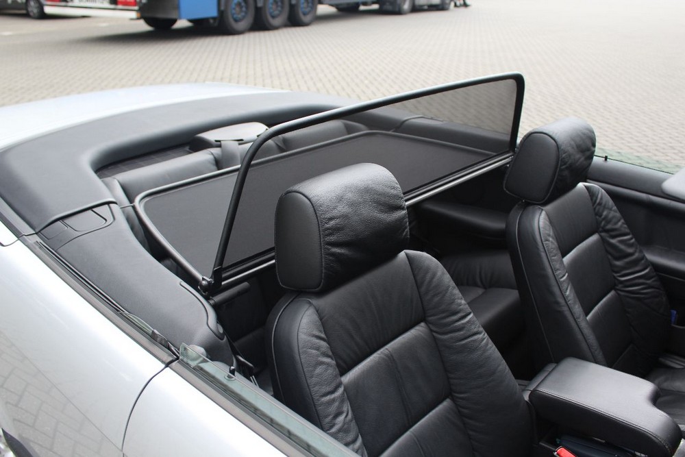 BMW33SCD Cabriolet wind deflector BMW 3 Series Cabriolet (E36) 1993-1999 Black (5)