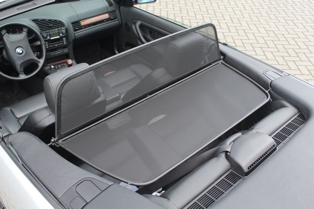 BMW33SCD Cabriolet wind deflector BMW 3 Series Cabriolet (E36) 1993-1999 Black (6)