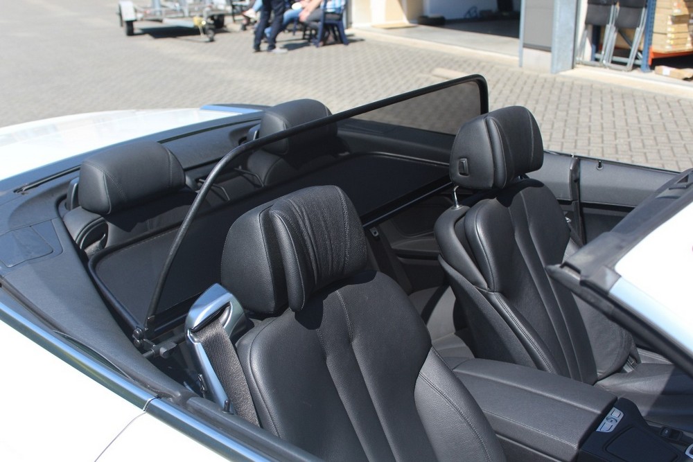 BMW36SCD Cabriolet wind deflector BMW 6 Series Cabriolet (F12) 2011-2018 Black (7)