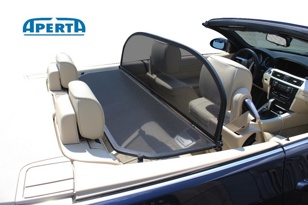 BMW73SCD Cabriolet wind deflector BMW 3 Series Cabriolet (E93) 2005-2012 Black (6)