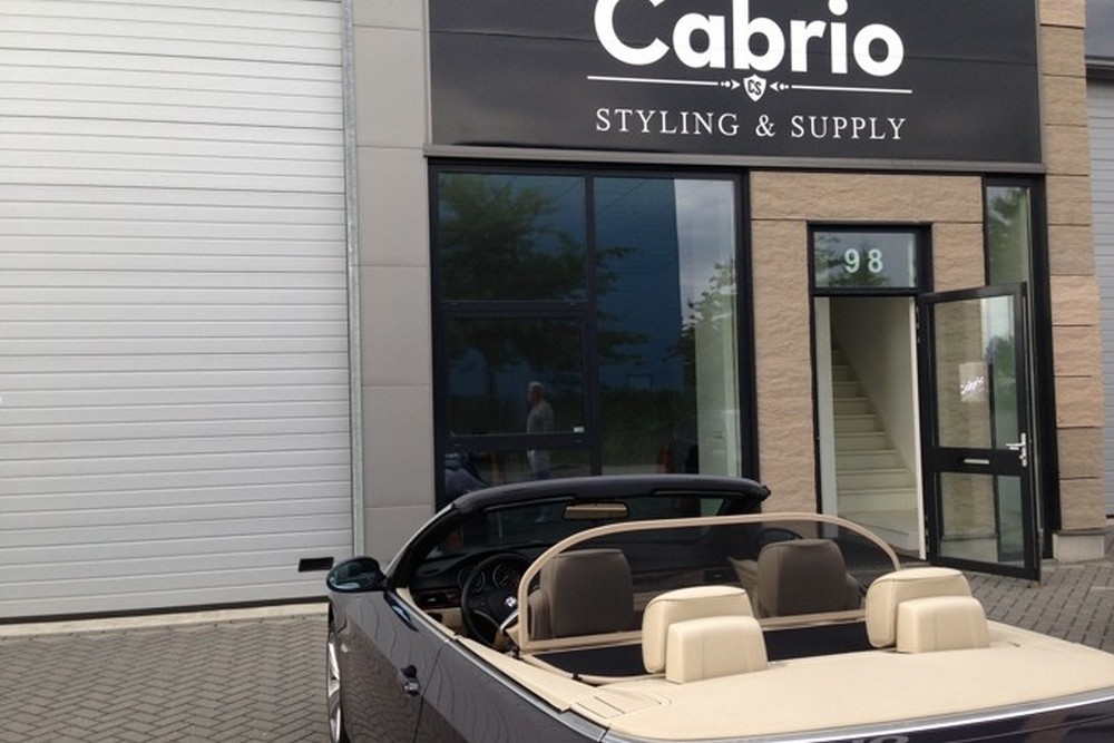 BMW83SCD Cabriolet wind deflector BMW 3 Series Cabriolet (E93) 2005-2012 Beige (11)