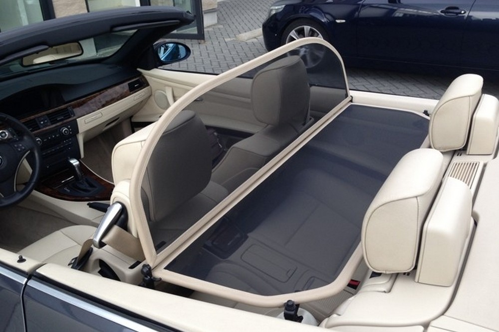 BMW83SCD Cabriolet wind deflector BMW 3 Series Cabriolet (E93) 2005-2012 Beige (14)