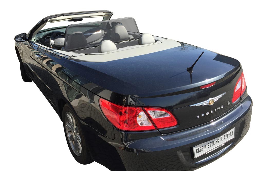 CHR1200CD Cabriolet wind deflector Chrysler 200 Convertible 2011-2014 Black (2)