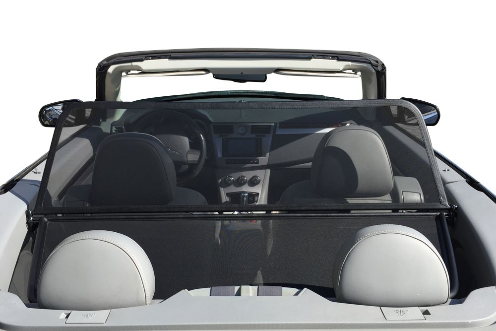 CHR1200CD Cabriolet wind deflector Chrysler 200 Convertible 2011-2014 Black (3)