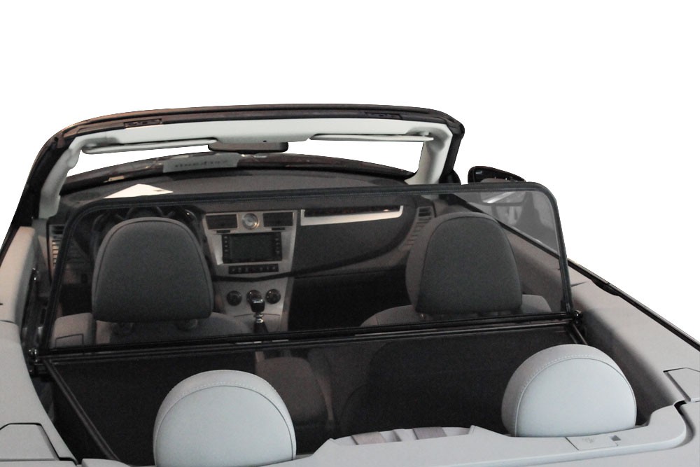 CHR1200CD Cabriolet wind deflector Chrysler 200 Convertible 2011-2014 Black (4)