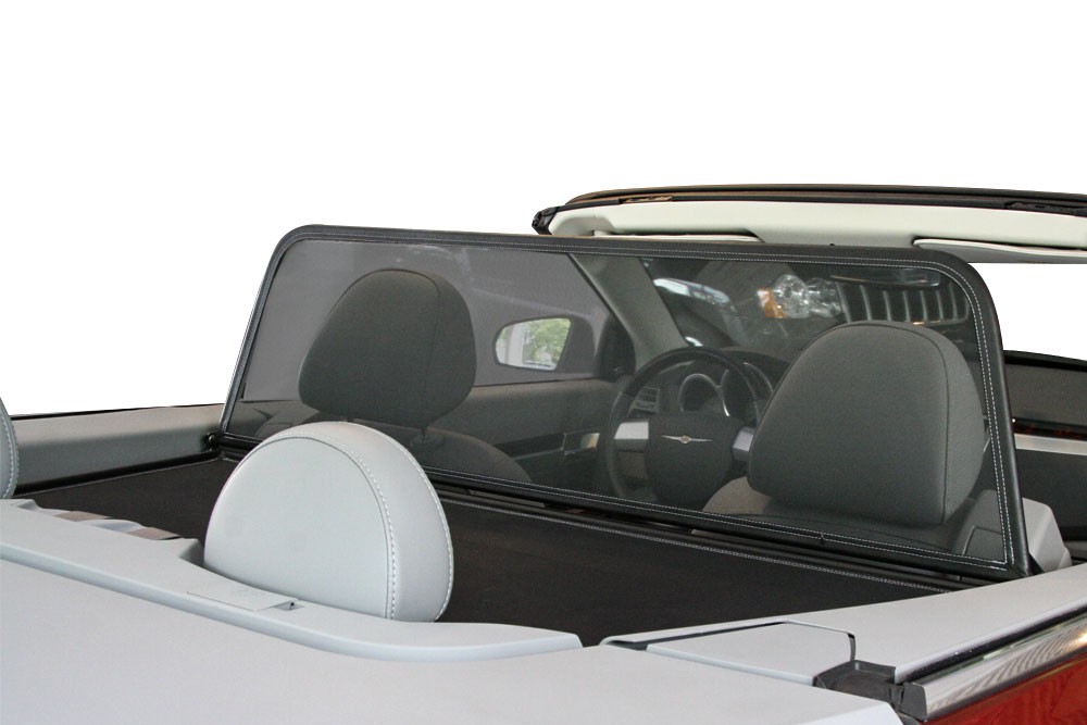 CHR1200CD Cabriolet wind deflector Chrysler 200 Convertible 2011-2014 Black (5)
