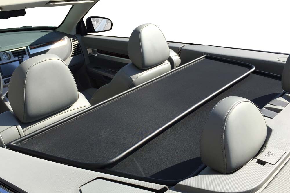 CHR1200CD Cabriolet wind deflector Chrysler 200 Convertible 2011-2014 Black (6)