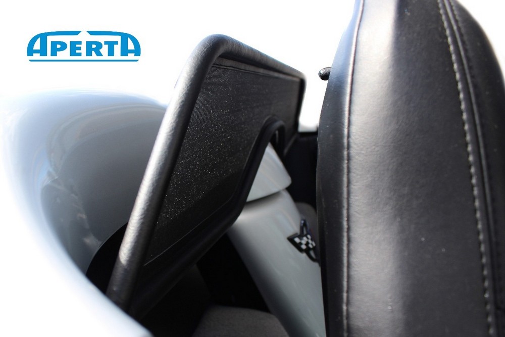 CHR1C5CD Cabriolet wind deflector Chevrolet Corvette Convertible (C5) 1997-2004 Black (4)