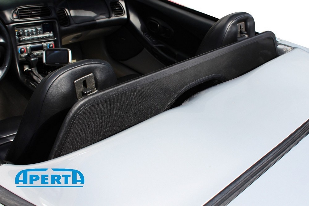 CHR1C5CD Cabriolet wind deflector Chevrolet Corvette Convertible (C5) 1997-2004 Black (5)