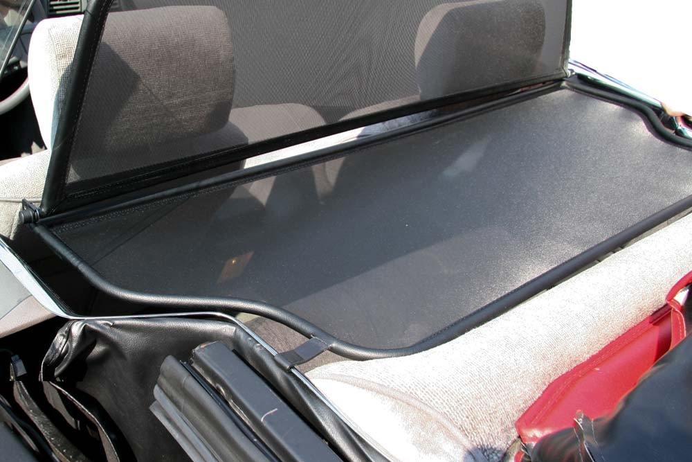 CHR1LBCD Cabriolet wind deflector Chrysler LeBaron III Convertible 1987-1995 Black (4)