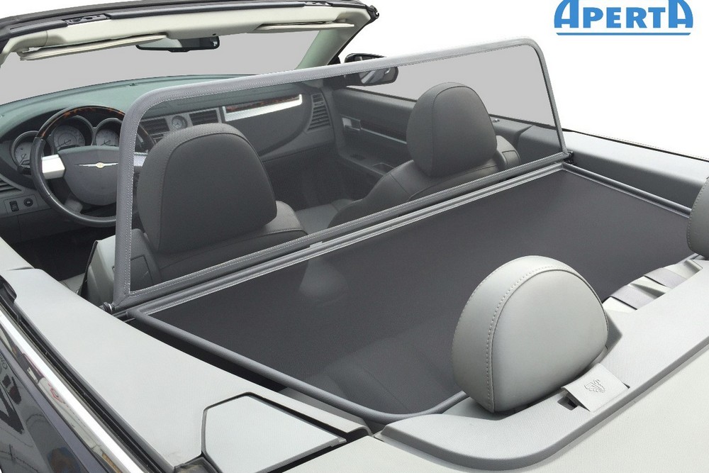 CHR3200CD Cabriolet wind deflector Chrysler 200 Convertible 2011-2014 Grey (2)