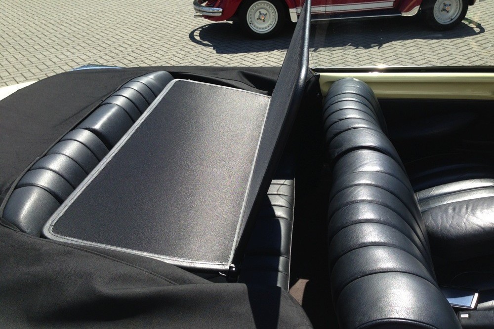 CIT1DSCD Cabriolet wind deflector Citroën DS Chapron Cabrio 1958-1973 Black (3)
