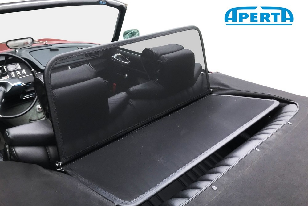 CIT1DSCD Cabriolet wind deflector Citroën DS Chapron Cabrio 1958-1973 Black (9)