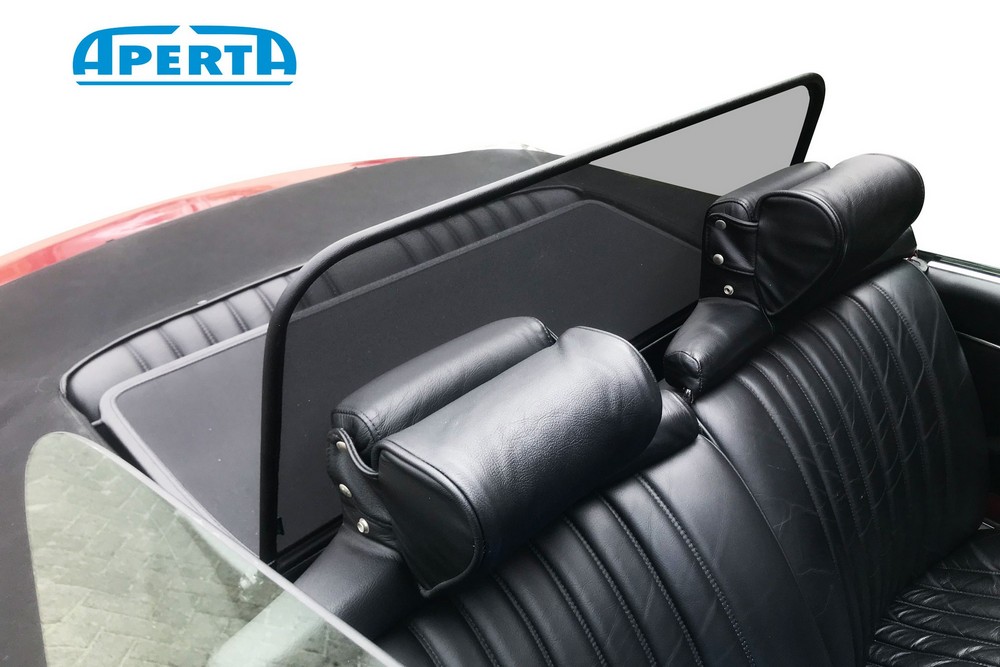 CIT1DSCD Cabriolet wind deflector Citroën DS Chapron Cabrio 1958-1973 Black (11)