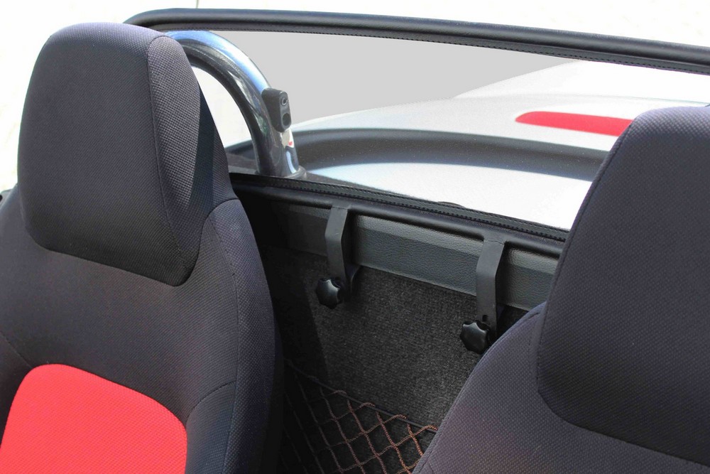 DAI1COCD Cabriolet wind deflector Daihatsu Copen 2002-2010 Black (5)