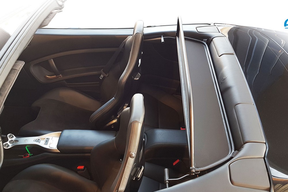FER1CALCD Cabriolet wind deflector Ferrari California (Type F149) 2008-2019 Black (10)