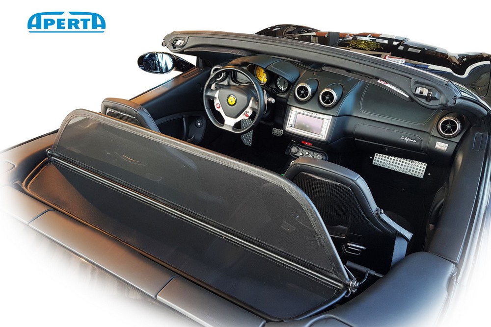 FER1CALCD Cabriolet wind deflector Ferrari California (Type F149) 2008-2019 Black (5)